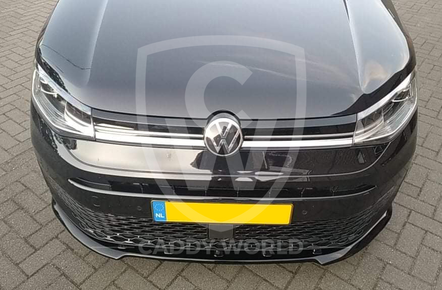 Cup frontspoiler VW Caddy Cargo / Life 2021+ gloss black - Caddy World